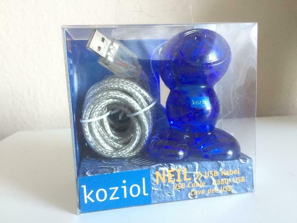 Design-Klassiker Koziol USB Kabelhalter Neil blau -NEU- in Obervieland -  Habenhausen | PC Kabel & Adapter gebraucht kaufen | eBay Kleinanzeigen ist  jetzt Kleinanzeigen