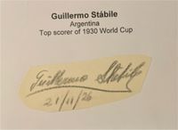 Guillermo Stabile (1906-1966) Original Autogramm WM 1930 Duisburg - Duisburg-Mitte Vorschau