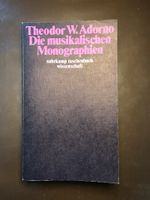 Theodor W. Adorno Die musikalischen Monographien Hessen - Rotenburg Vorschau