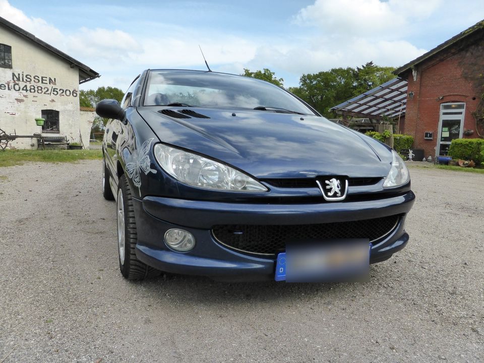 PEUGEOT 206 CC  1,6 TD  80 KW  TOP Zustand in Rehm-Flehde-Bargen