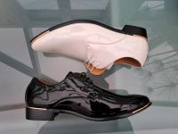 NEU Schuhe Anzug 46 schwarz weiss glänzend zweifarbig Two Face Rheinland-Pfalz - Wallendorf Vorschau