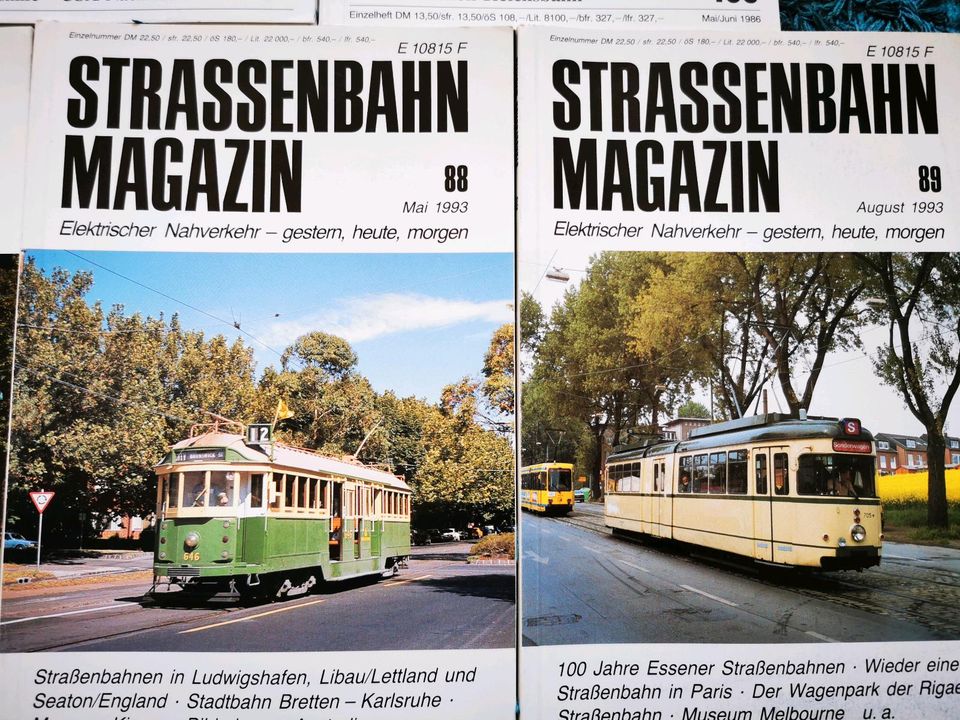 Lok Magazin und Straßenbahn Magazin in Oranienbaum-Wörlitz