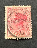 Rarität Briefmarke Neuseeland One Penny 6.7.1889 Stempel Einmalig Saarland - Nalbach Vorschau