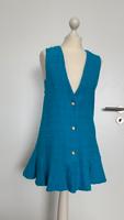 Kleid Zara Tweed Volant blau Gr. S Hessen - Sulzbach Vorschau