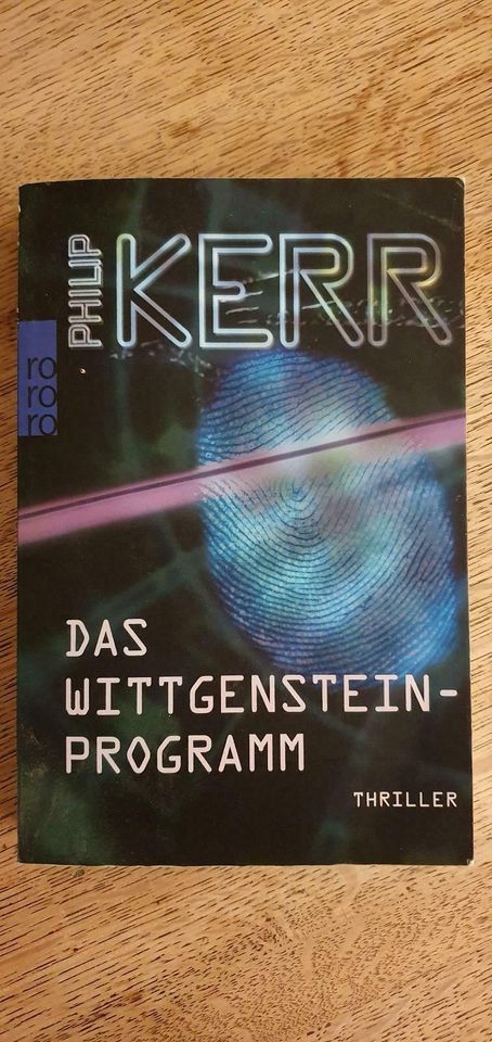 Das Wittgensteinprogramm Thriller in Villingendorf