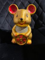 Spardose Maus Gold Asiatisch Chinesisch Glück Glücksmaus ca. 20cm Nordrhein-Westfalen - Mönchengladbach Vorschau