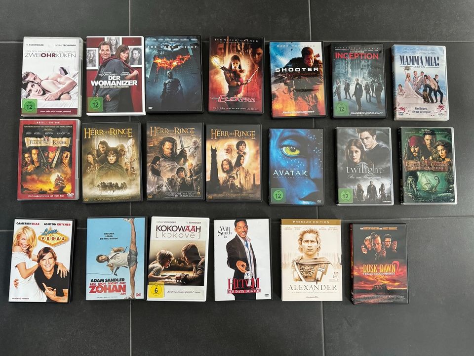 DVD Sammlung Auflösung Konvolut in Göppingen