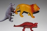 Spielfiguren zwei Dino's   Löwe Borsdorf - Zweenfurth Vorschau