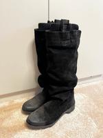 DKNY Stiefel Wildleder Schwarz Berlin - Neukölln Vorschau