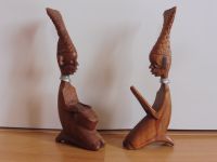 2 afrikanische Primitivfiguren Holz 20 cm Berlin - Pankow Vorschau