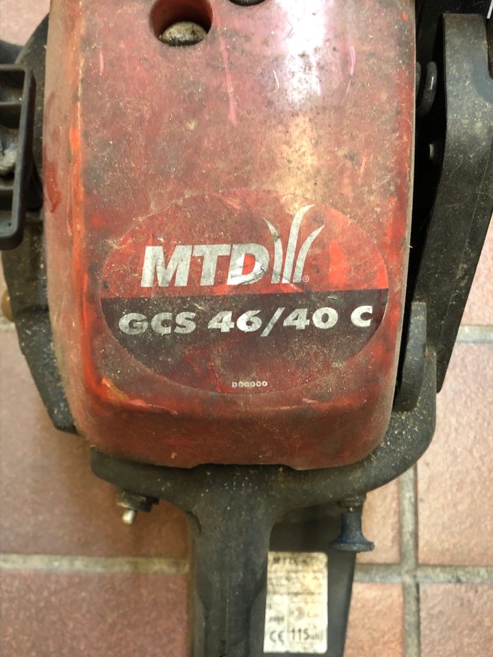 MTD GCS 46 / 40 C Motorsäge Kettensäge Säge in Rastatt