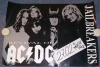 Konzertposter von den Jailbreakers - Revival Of AC/DC von 1999 !! Sachsen - Röderaue Vorschau