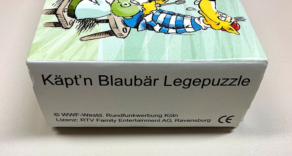 Legepuzzle-Bausteine „Käptn Blaubär“, siehe Text+Bilder in Sömmerda