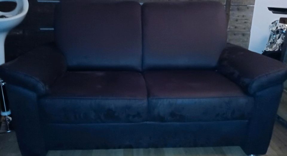 Couch Sofa 2-Sitzer Sitzganitur in Kochel am See