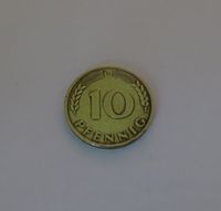 10 Pfennig, Bank Deutscher Länder, 1949, J, Umlaufmünze Brandenburg - Luckau Vorschau