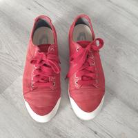 WOLKY Schuhe Schnürschuhe Sneaker Nubuk Leder Gr. 41 rot Damen Kiel - Wellsee-Kronsburg-Rönne Vorschau