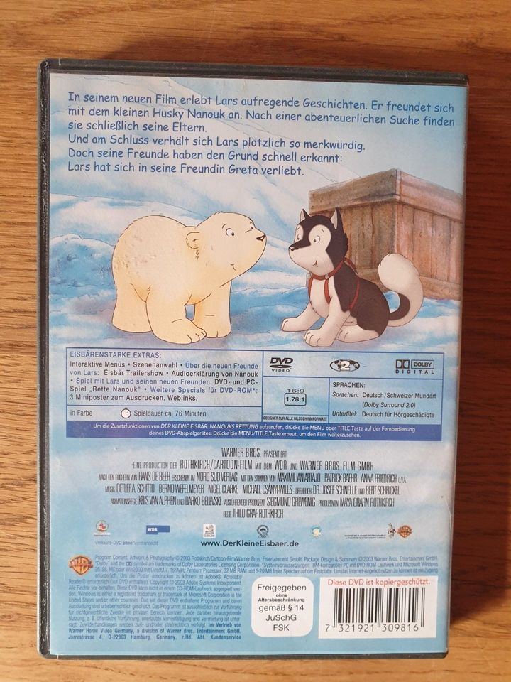 Lars der kleine Eisbär DVD - Nanouks Rettung in Velen