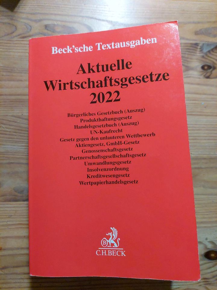 Aktuelle Wirtschaftsgesetze 2022 in Hemdingen