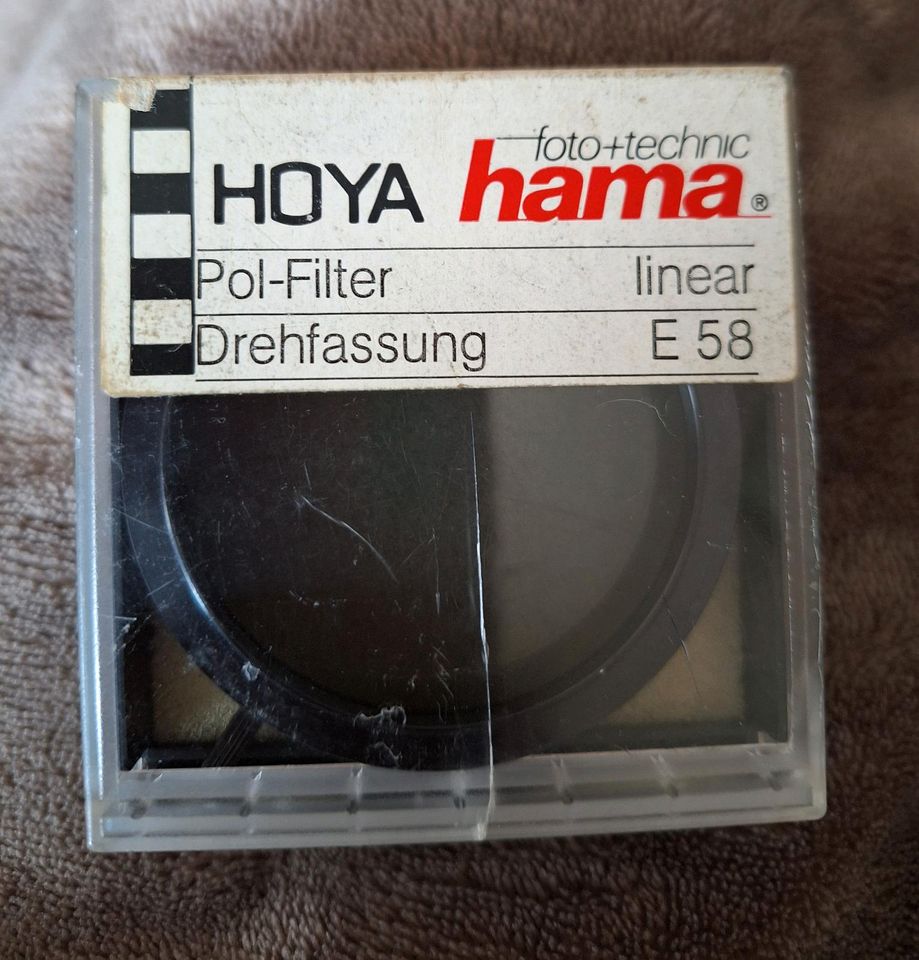 Hama Polfilter linear 450/580 Drehfassung E58 in Stadthagen