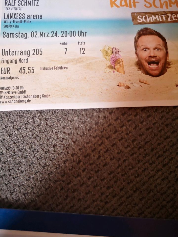 Tickets Ralf schmitz in Hagen