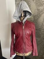 SOCCX Lederjacke bordeaux weinrot Gr 40 - neu Hessen - Gelnhausen Vorschau