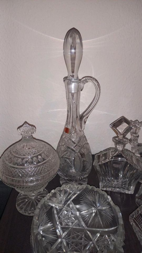 *Vintage Flohmarkt-Artikel* Kristall-Glas Set in Berlin