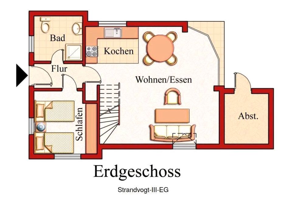 Ferienhaus bis 6 Pers in Dorum Neufeld, Top Septemberangebote in Dorum-Neufeld