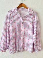 Neu mit Etikett Musselinbluse Musselin Bluse gestreift Herzen Innenstadt - Köln Altstadt Vorschau