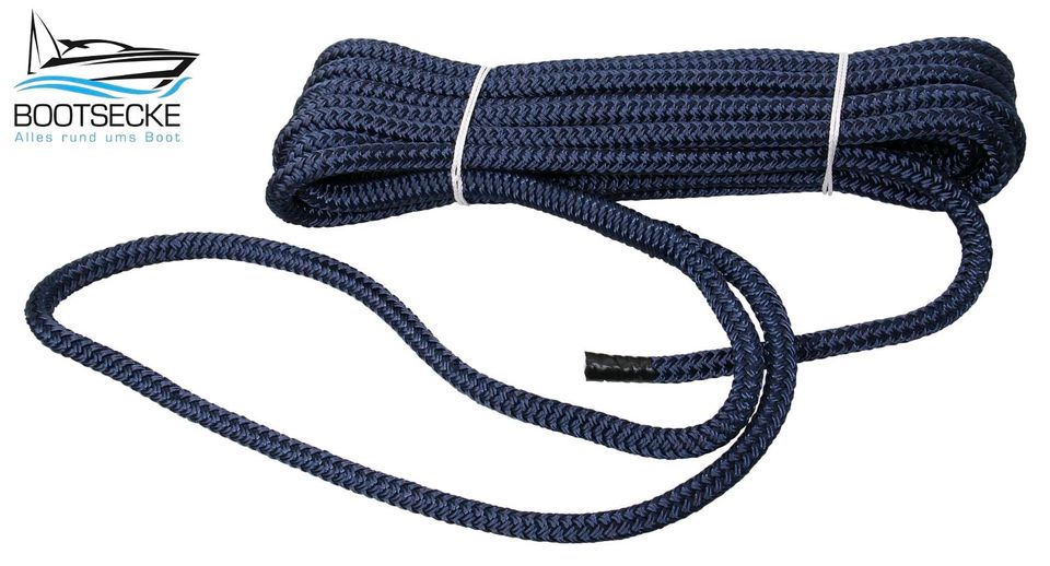 Gleistein Dockline Festmacher mit Auge 40cm navy blau Ø16mm x 8m in Neunkirchen a. Brand