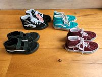 Vans Sk8 high 29 31 Flammen Klettverschluss türkis bordeaux Nordrhein-Westfalen - Wachtendonk Vorschau