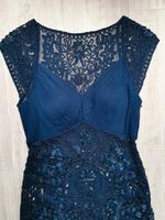 Niente Abendkleid / Abikleid mit Pailletten bestickt + Schal Niedersachsen - Georgsmarienhütte Vorschau
