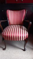 Vintage Sessel rot Creme gestreift Bochum - Bochum-Mitte Vorschau