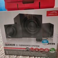 Quanium 2.1 Subwoofer System voll funktionsfähig Bayern - Altusried Vorschau