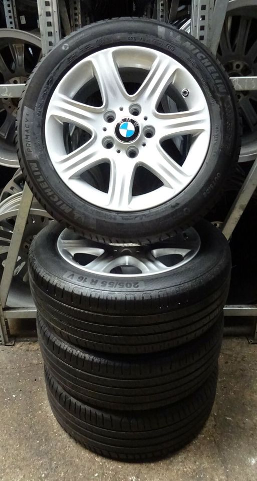 4 Orig BMW Sommerräder Styling 377 205/55 R16 91V 1er F20 F21 2er in Uelzen