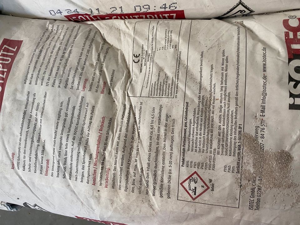 48x 25 kg Schutzputz zu verkaufen neu und original verpackt in Bobingen