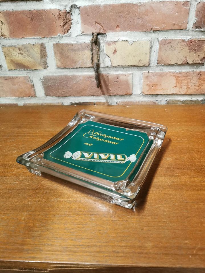 Vivil Werbung Sammler Reklame Kasse Antik Retro Vintage Glas in Ovelgönne