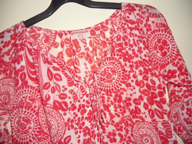 Antik Batik pour Elle zarte Tunika Bluse Gr.S limitierte Auflage in Wuppertal