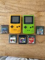 Nintendo Gameboy Color Gelb Grün Spiele Konvolut Nordrhein-Westfalen - Mönchengladbach Vorschau
