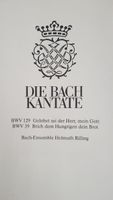 Die BACH Kantate BWV 129 + 39  LP HELMUTH RILLING Niedersachsen - Giesen Vorschau