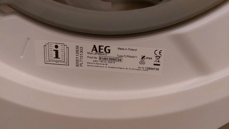 AEG Lavamat 6000 sense 1-7kg Waschmaschine in Stuttgart