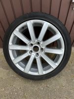 VW Omanyt Alufelgen 8x18 Sommerreifen 235/40R18 Passat R36 TOP! Niedersachsen - Gehrden Vorschau