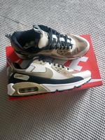 NEUW NIKE AIR MAX 90 Drift Sneaker Gr. 40,5 beige Braun khaki West - Nied Vorschau