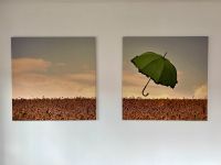 Leinwand Bilder Duo „Regenschirm“, je 80x80cm Niedersachsen - Braunschweig Vorschau