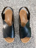 RIEKER Sandalen * Größe 38 * schwarz Baden-Württemberg - Backnang Vorschau