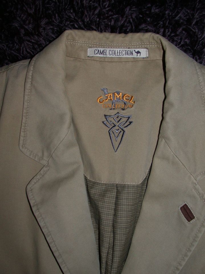 CAMEL Manner Jacke Sakko Safari 46 48 50 S M beige Baumwolle in Bad Neustadt a.d. Saale