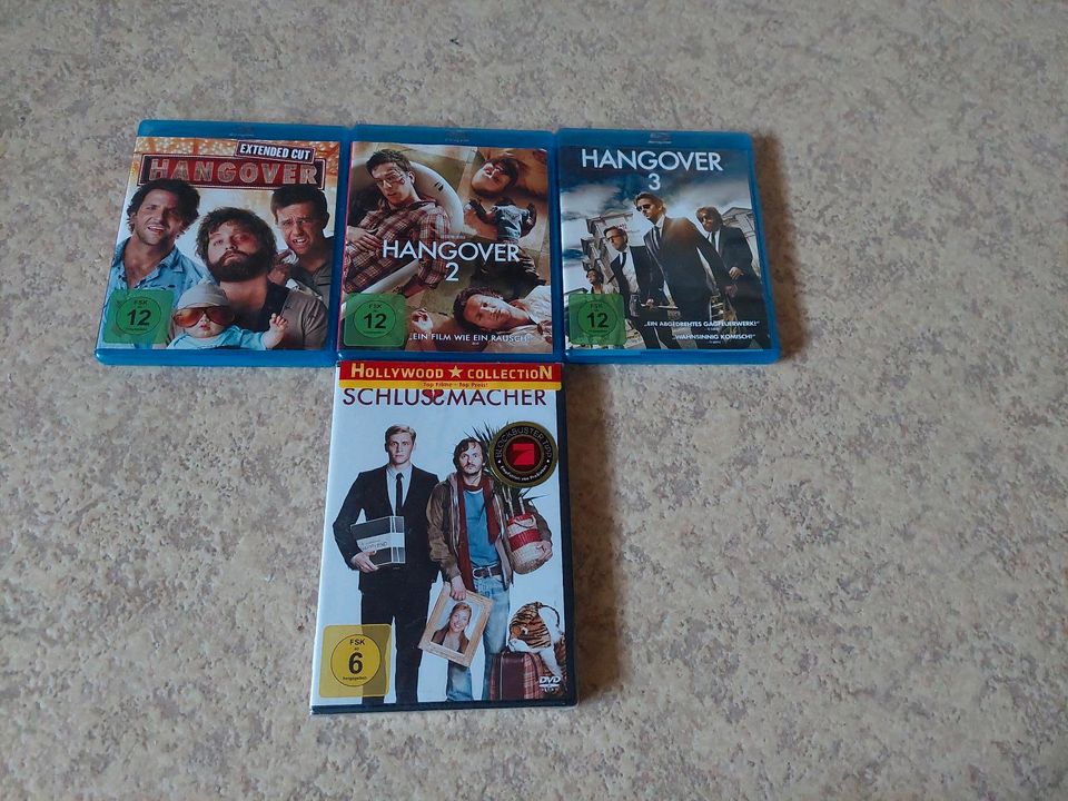 Hangover 1-3 blu ray in Kolbermoor