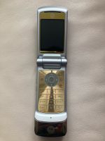 Motorola KRZR K1 in Gold mit Prägung Ingrid Baden-Württemberg - Immenstaad Vorschau