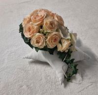 Blumenstrauß Hochzeit Deko Blumen künstlich Aprikose Nordrhein-Westfalen - Paderborn Vorschau