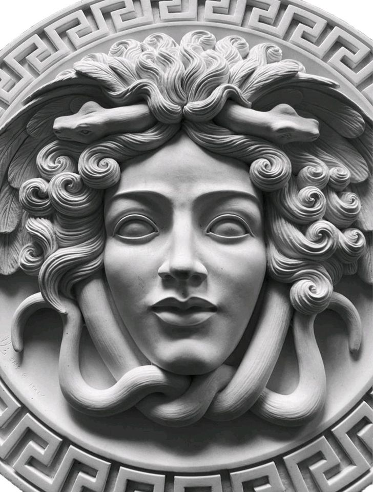 Medusa Statue Skulptur Relief home deko Greek Rom wohnen 40cm new in Wiesbaden