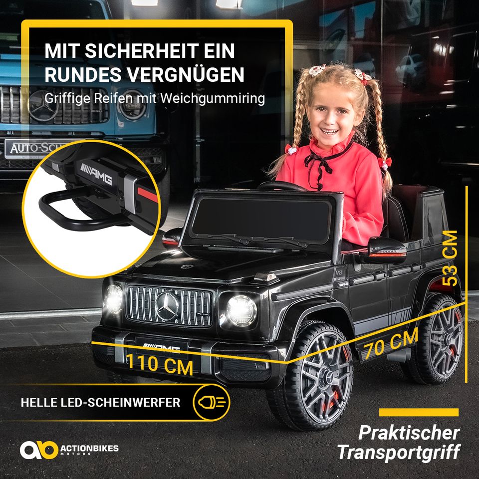 Actionbikes Motors Kinder Elektroauto Mercedes Benz Amg G63 W463 in Breitengüßbach